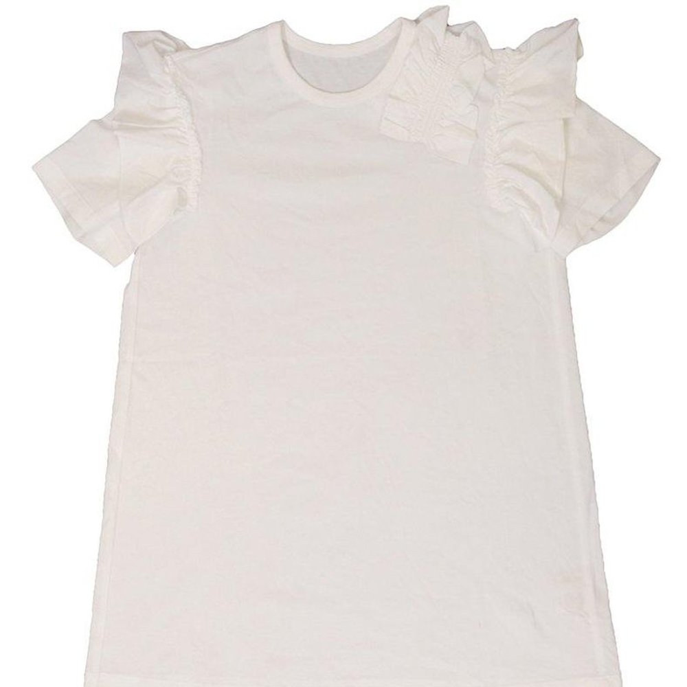 JNBY Ruffle Short Sleeve T-shirt Dress